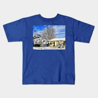 Snowy Afternoon Kids T-Shirt